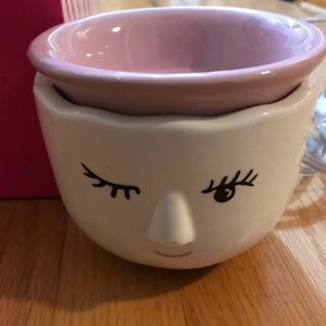 Pink zebra fragrance pot